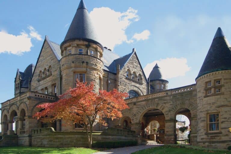 The Best Fall Weekend Getaways in PA start at Buhl Mansion, our historic castle in Pennsylvania