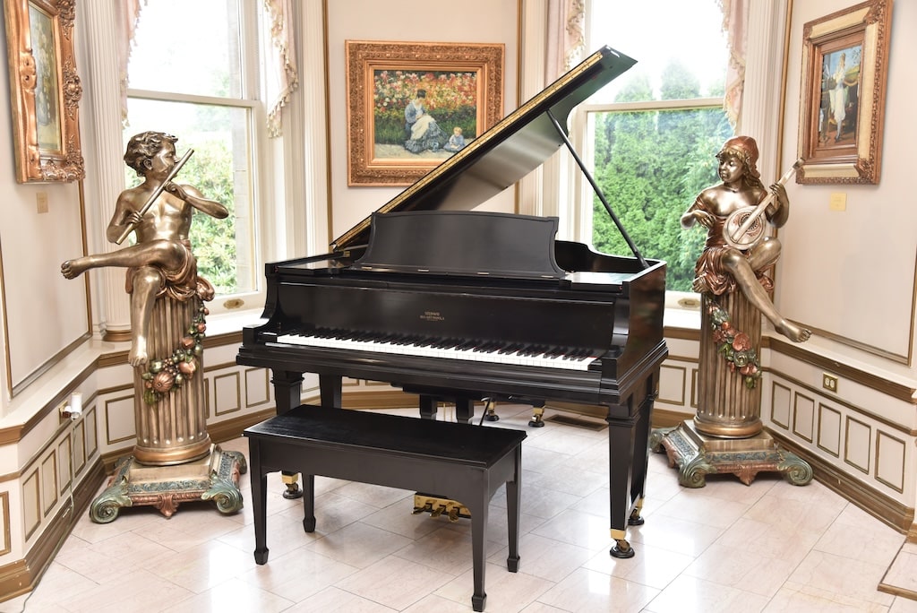 Our History 1 historic piano now on display at Buhl Mansion