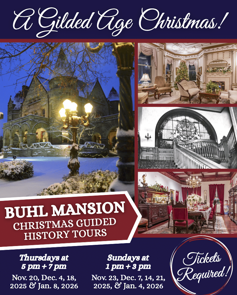 A Gilded Age Christmas Tour Flier 2025