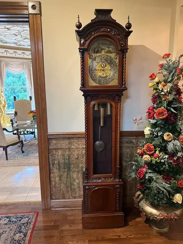 Frank H. Buhl’s grandfather clock